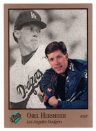 Orel Hershiser - Los Angeles Dodgers (MLB Baseball Card) 1992 Leaf Studio # 44 Mint