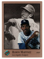 Ramon Martinez - Los Angeles Dodgers (MLB Baseball Card) 1992 Leaf Studio # 46 Mint