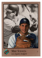 Mike Scioscia - Los Angeles Dodgers (MLB Baseball Card) 1992 Leaf Studio # 48 Mint