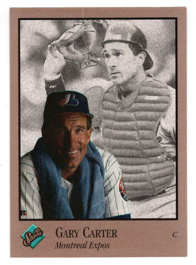 Gary Carter - Montreal Expos (MLB Baseball Card) 1992 Leaf Studio # 53 Mint