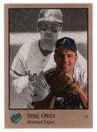 Spike Owen - Montreal Expos (MLB Baseball Card) 1992 Leaf Studio # 58 Mint