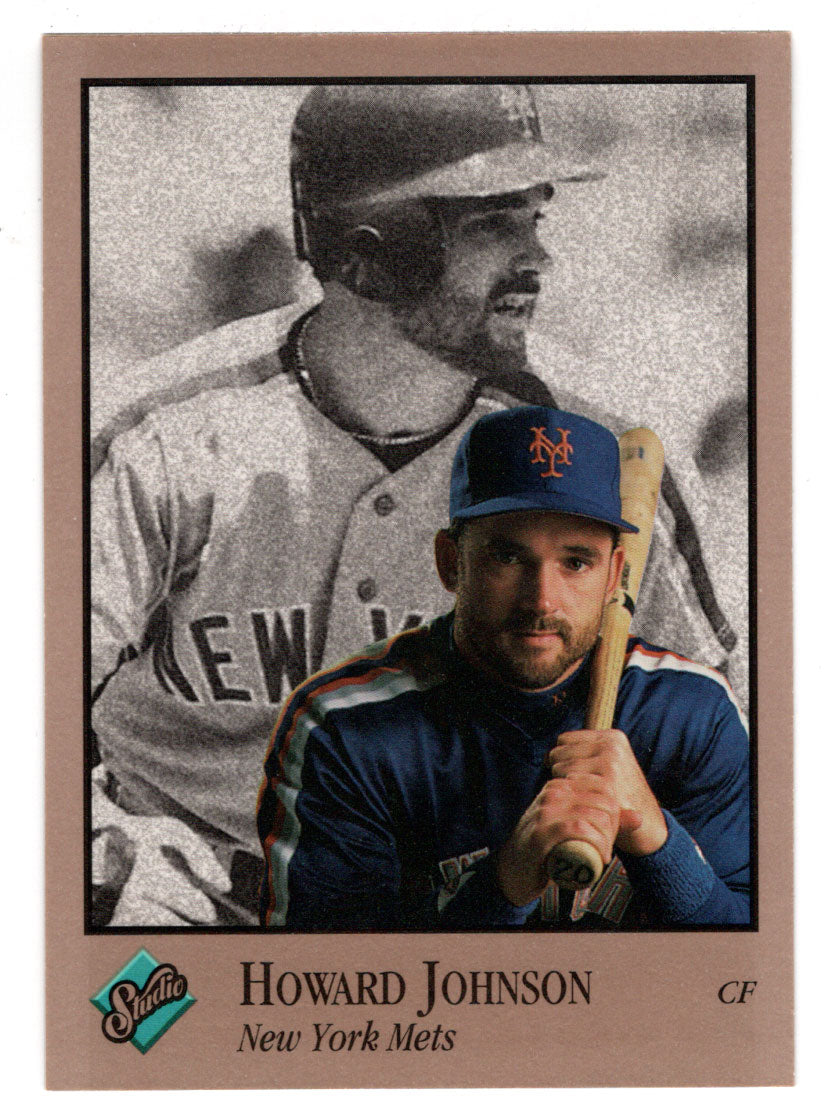 Howard Johnson - New York Mets (MLB Baseball Card) 1992 Leaf Studio # 67 Mint