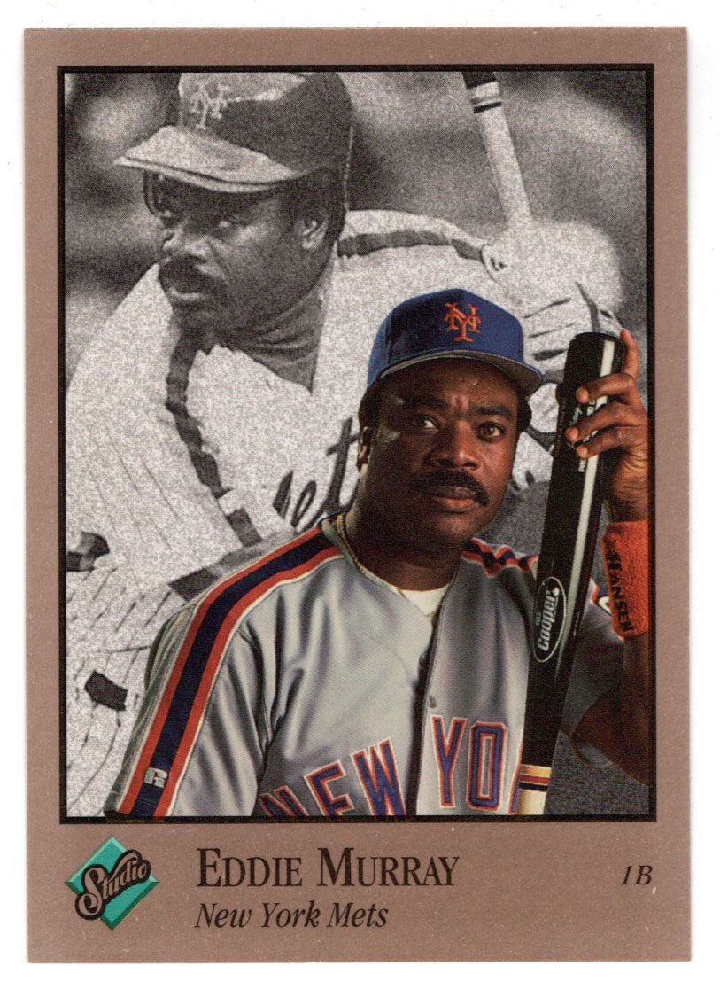 Eddie Murray - New York Mets (MLB Baseball Card) 1992 Leaf Studio # 68 Mint