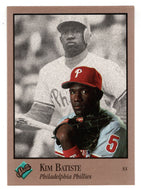Kim Batiste - Philadelphia Phillies (MLB Baseball Card) 1992 Leaf Studio # 71 Mint