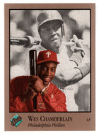 Wes Chamberlain - Philadelphia Phillies (MLB Baseball Card) 1992 Leaf Studio # 72 Mint