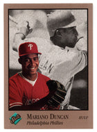 Mariano Duncan - Philadelphia Phillies (MLB Baseball Card) 1992 Leaf Studio # 74 Mint