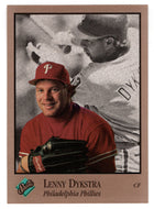Len Dykstra - Philadelphia Phillies (MLB Baseball Card) 1992 Leaf Studio # 75 Mint