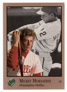 Mickey Morandini - Philadelphia Phillies (MLB Baseball Card) 1992 Leaf Studio # 77 Mint