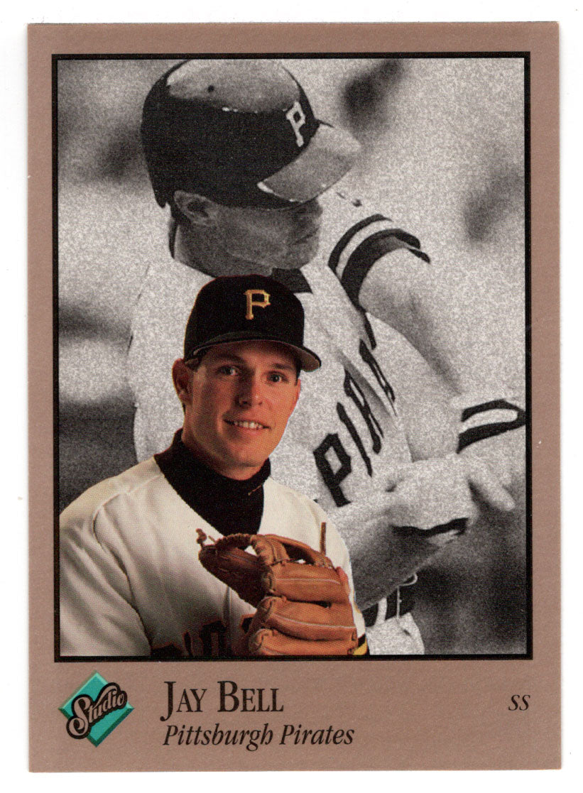 Jay Bell - Pittsburgh Pirates (MLB Baseball Card) 1992 Leaf Studio # 81 Mint