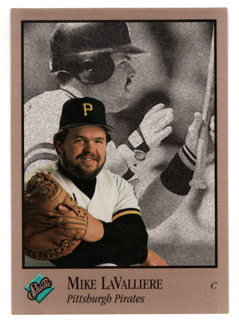 Mike LaValliere - Pittsburgh Pirates (MLB Baseball Card) 1992 Leaf Studio # 85 Mint