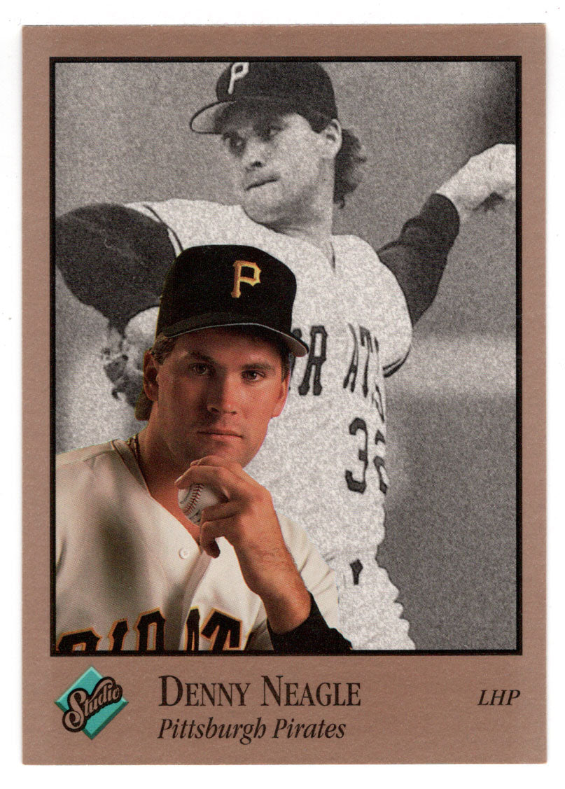 Denny Neagle - Pittsburgh Pirates (MLB Baseball Card) 1992 Leaf Studio # 87 Mint