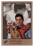 Tom Pagnozzi - St. Louis Cardinals (MLB Baseball Card) 1992 Leaf Studio # 96 Mint