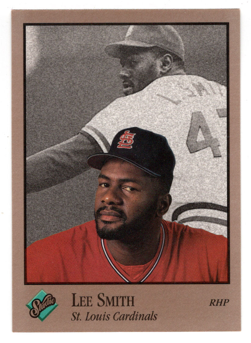 Lee Smith - St. Louis Cardinals (MLB Baseball Card) 1992 Leaf Studio # 97 Mint