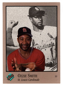 Ozzie Smith - St. Louis Cardinals (MLB Baseball Card) 1992 Leaf Studio # 98 Mint