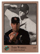 Todd Worrell - St. Louis Cardinals (MLB Baseball Card) 1992 Leaf Studio # 99 Mint