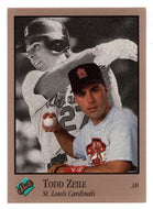 Todd Zeile - St. Louis Cardinals (MLB Baseball Card) 1992 Leaf Studio # 100 Mint