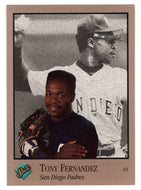 Tony Fernandez - San Diego Padres (MLB Baseball Card) 1992 Leaf Studio # 103 Mint