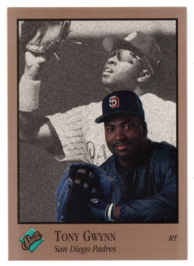Tony Gwynn - San Diego Padres (MLB Baseball Card) 1992 Leaf Studio # 104 Mint