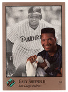 Gary Sheffield - San Diego Padres (MLB Baseball Card) 1992 Leaf Studio # 108 Mint