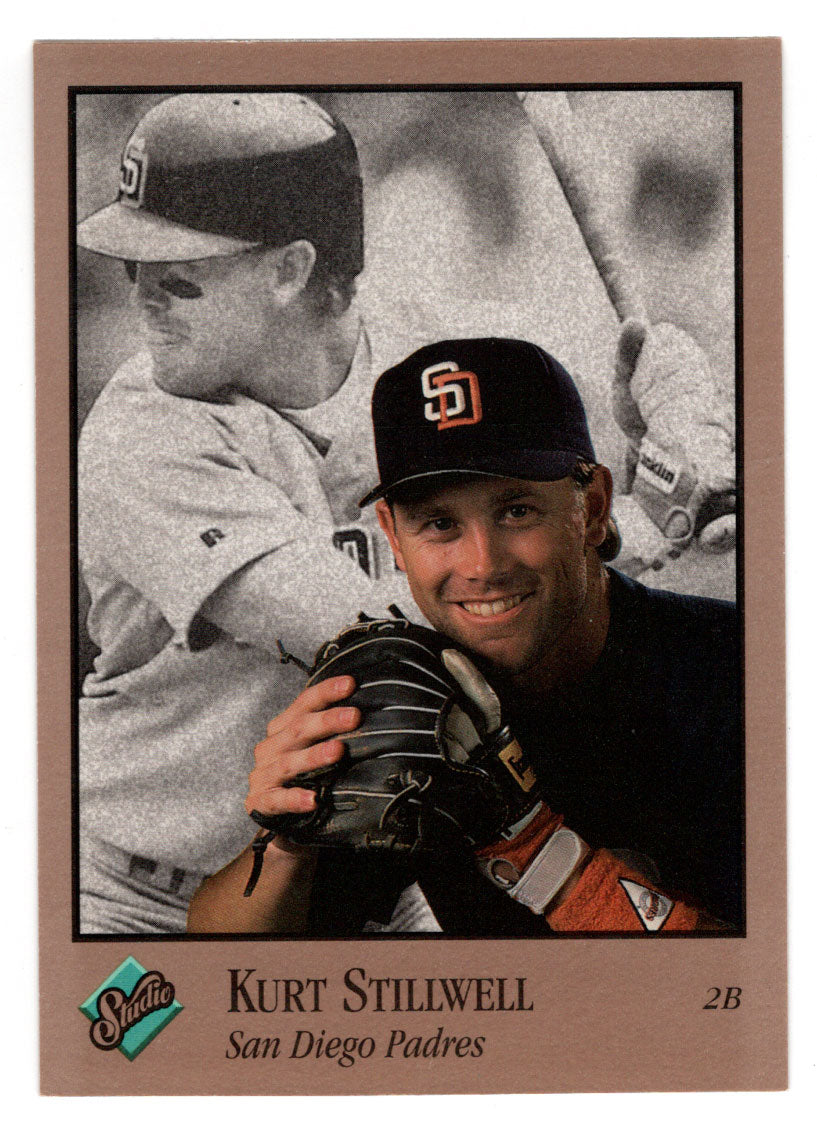 Kurt Stillwell - San Diego Padres (MLB Baseball Card) 1992 Leaf Studio # 109 Mint