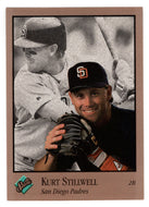 Kurt Stillwell - San Diego Padres (MLB Baseball Card) 1992 Leaf Studio # 109 Mint
