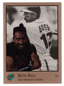 Kevin Bass - San Francisco Giants (MLB Baseball Card) 1992 Leaf Studio # 111 Mint