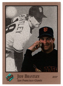 Jeff Brantley - San Francisco Giants (MLB Baseball Card) 1992 Leaf Studio # 112 Mint