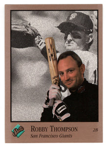 Robby Thompson - San Francisco Giants (MLB Baseball Card) 1992 Leaf Studio # 119 Mint