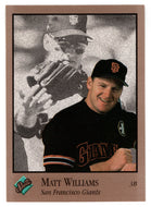 Matt Williams - San Francisco Giants (MLB Baseball Card) 1992 Leaf Studio # 120 Mint