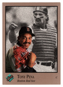 Tony Pena - Boston Red Sox (MLB Baseball Card) 1992 Leaf Studio # 135 Mint