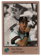 Von Hayes - California Angels (MLB Baseball Card) 1992 Leaf Studio # 147 Mint