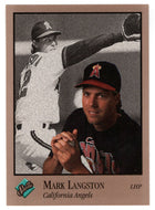 Mark Langston - California Angels (MLB Baseball Card) 1992 Leaf Studio # 148 Mint