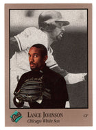 Lance Johnson - Chicago White Sox (MLB Baseball Card) 1992 Leaf Studio # 154 Mint