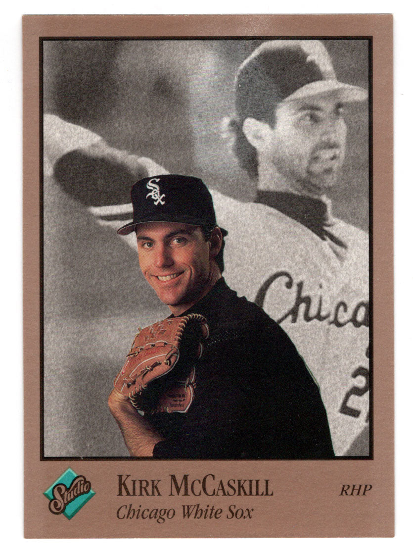 Kirk McCaskill - Chicago White Sox (MLB Baseball Card) 1992 Leaf Studio # 155 Mint