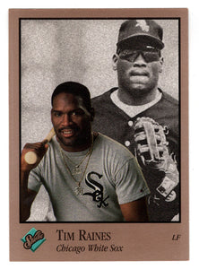 Tim Raines - Chicago White Sox (MLB Baseball Card) 1992 Leaf Studio # 156 Mint