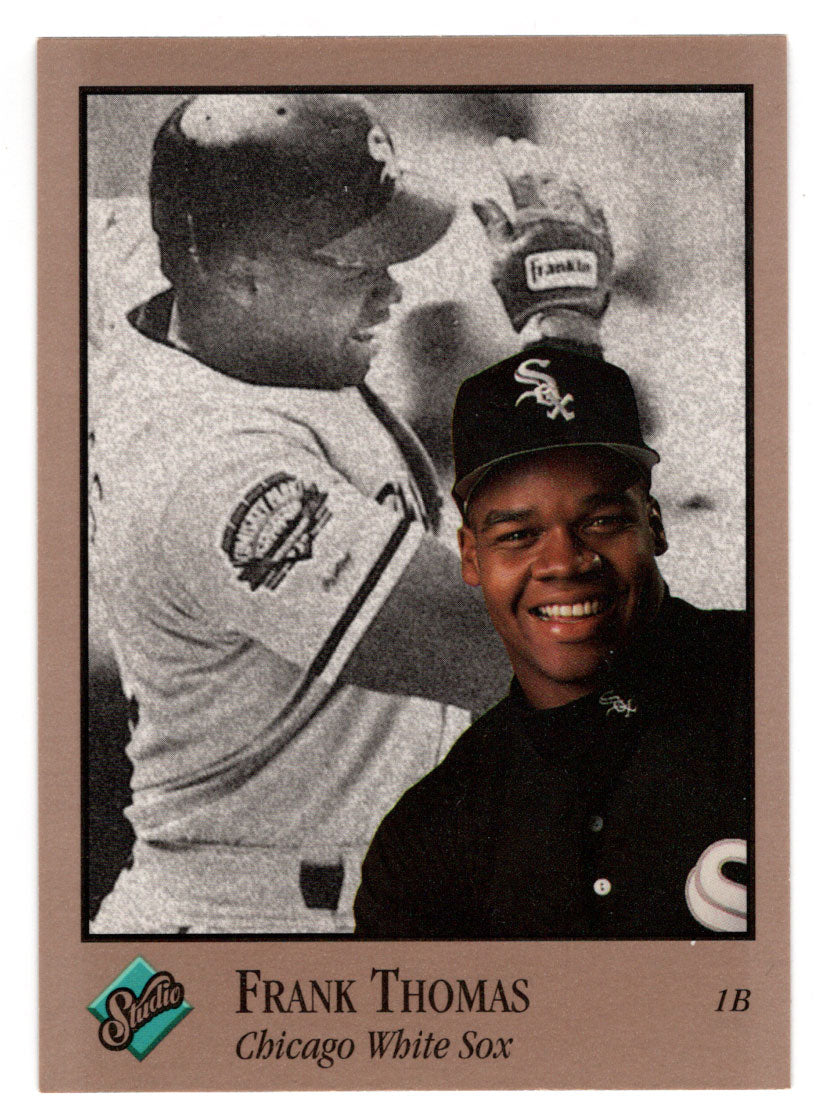 Frank Thomas - Chicago White Sox (MLB Baseball Card) 1992 Leaf Studio # 159 Mint