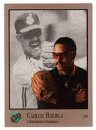 Carlos Baerga - Cleveland Indians (MLB Baseball Card) 1992 Leaf Studio # 163 Mint