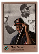 Mark Whiten - Cleveland Indians (MLB Baseball Card) 1992 Leaf Studio # 170 Mint