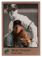Mickey Tettleton - Detroit Tigers (MLB Baseball Card) 1992 Leaf Studio # 178 Mint