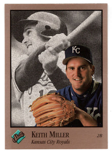 Keith Miller - Kansas City Royals (MLB Baseball Card) 1992 Leaf Studio # 189 Mint