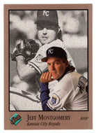 Jeff Montgomery - Kansas City Royals (MLB Baseball Card) 1992 Leaf Studio # 190 Mint