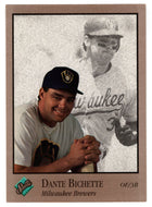 Dante Bichette - Milwaukee BrewerS (MLB Baseball Card) 1992 Leaf Studio # 191 Mint