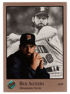 Rick Aguilera - Minnesota Twins (MLB Baseball Card) 1992 Leaf Studio # 201 Mint