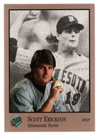 Scott Erickson - Minnesota Twins (MLB Baseball Card) 1992 Leaf Studio # 202 Mint