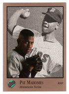 Pat Mahomes RC - Minnesota Twins (MLB Baseball Card) 1992 Leaf Studio # 208 Mint
