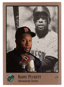 Kirby Puckett - Minnesota Twins (MLB Baseball Card) 1992 Leaf Studio # 209 Mint