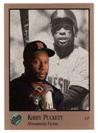 Kirby Puckett - Minnesota Twins (MLB Baseball Card) 1992 Leaf Studio # 209 Mint