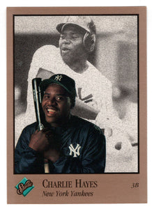 Charlie Hayes - New York Yankees (MLB Baseball Card) 1992 Leaf Studio # 212 Mint