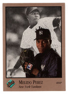 Melido Perez - New York Yankees (MLB Baseball Card) 1992 Leaf Studio # 218 Mint