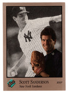 Scott Sanderson - New York Yankees (MLB Baseball Card) 1992 Leaf Studio # 219 Mint